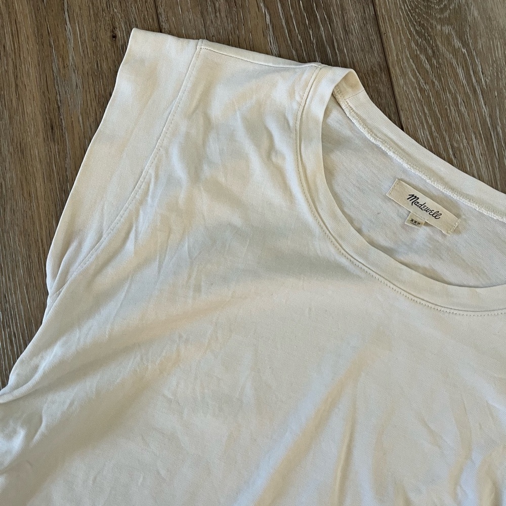 Madewell Side-Cinch Muscle Tee - Picture 9 of 14